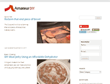 Tablet Screenshot of amateurdiy.com